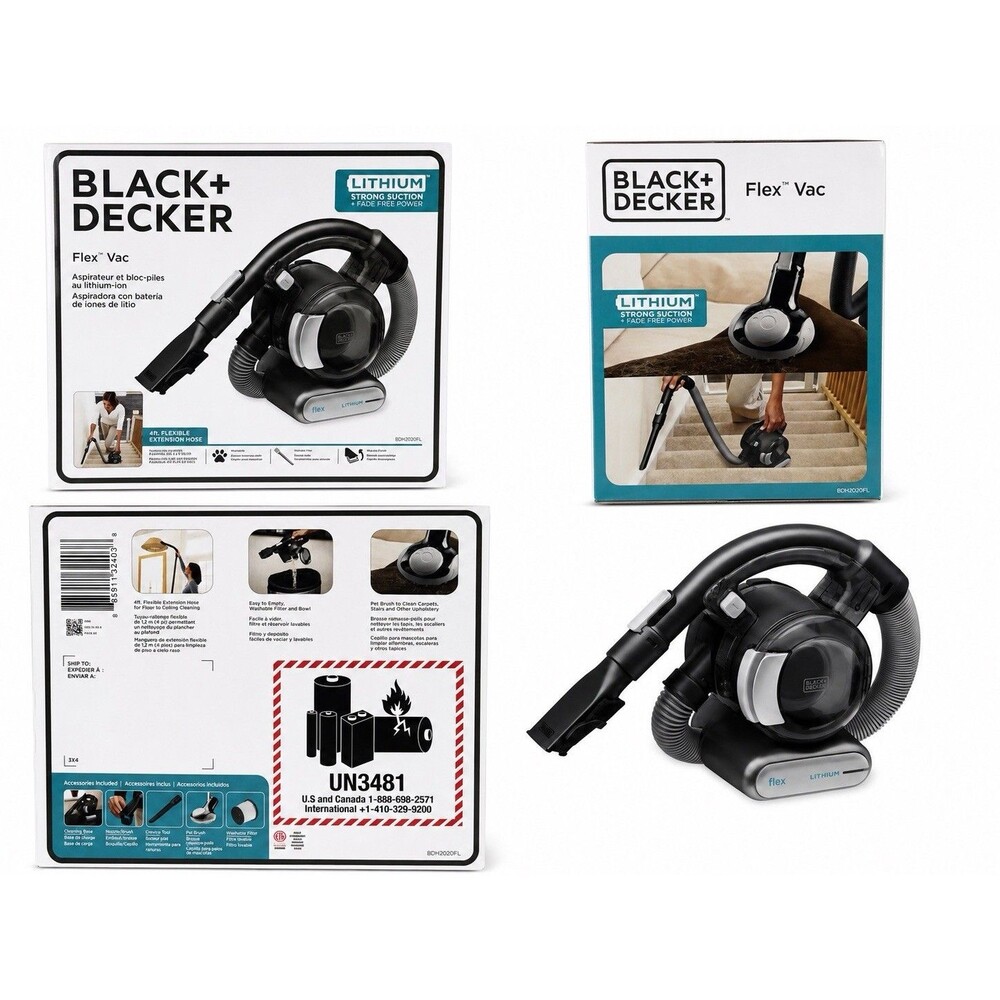 BLACK+DECKER dustbuster® 20V MAX* Flex Handheld Vacuum  - BDH2020FL - Picture 2 of 2